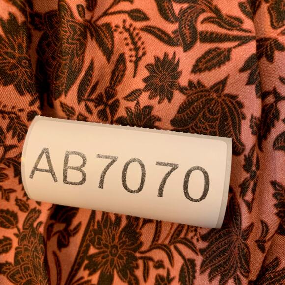 Faherty Susanna Smocked Dress Montserrat Floral Women XS Mauve BrownLongsleeve - Picture 15 of 15